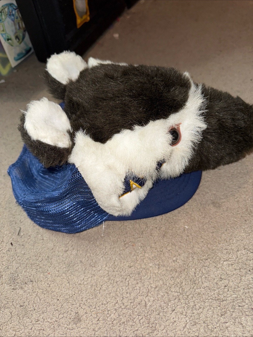 Rare VTG The Rocking Horse 1986 Michigan Wolverine’s Mascot USA Snap back Hat